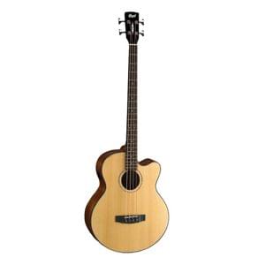 Cort AB850F NAT 4 Strings Natural Acoustic Bass Guitar with Bag